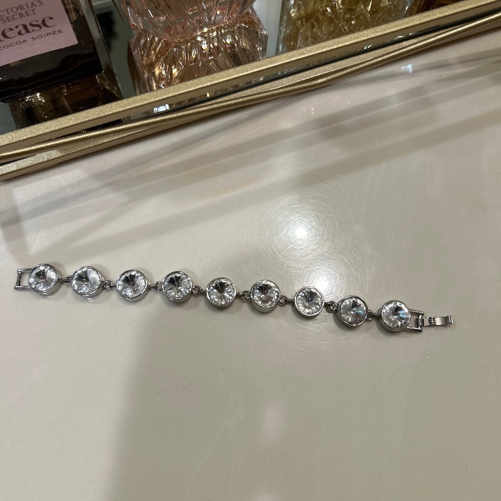 Ann Taylor crystal tennis bracelet